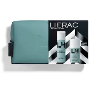 Lierac Homme Anti-Aging Fluid Kulturbeutel 50 ml + Deodorant 50 ml GESCHENK