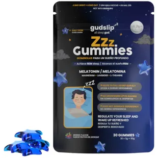 gudslip Zzz Melatonin 30 Gummies