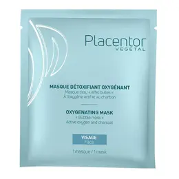 Placentor Masque Tissu Détoxifiant Oxygénant 20ml