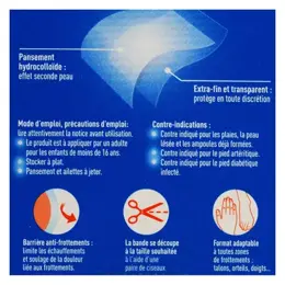 Urgo Pieds Mains Ampoules Prévention Bandes Hydrocolloïdes à Découper 2 unités