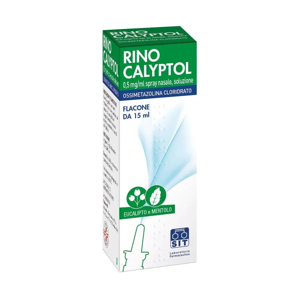 Rino Calyptol 0,5 mg/ml Ossimetazolina Spray Nasale Decongestionante 15 ml