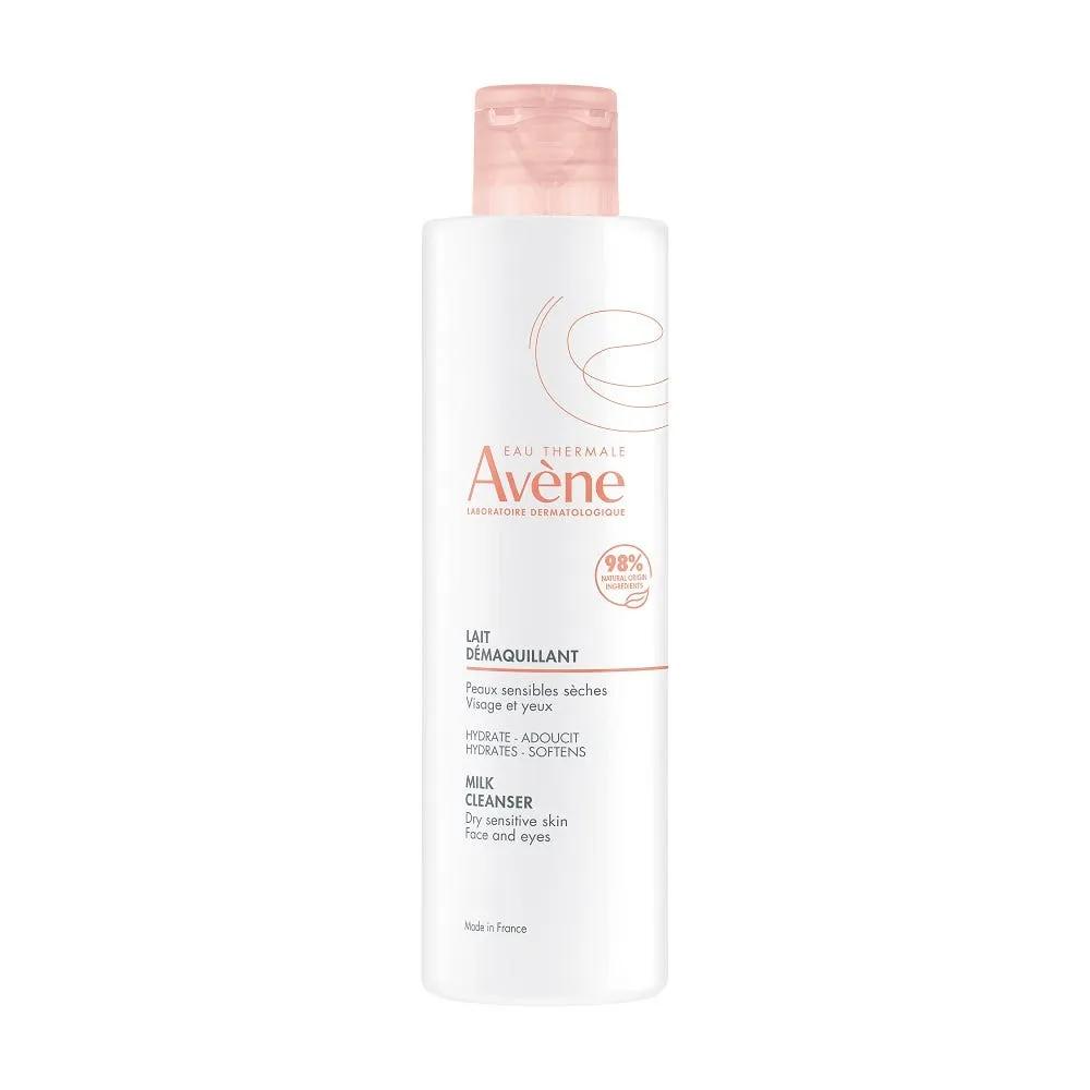 Avène Eau Thermale Les Essentiels Latte Detergente, Pelle Sensibile Secca 200 ml