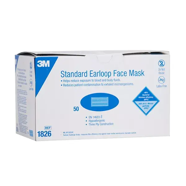 Nexcare 3M Standard Earloop Face Mask x 50 