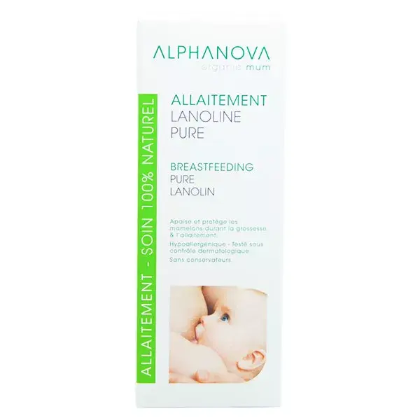 Alphanova Pure Lanolin Breastfeeding Lotion 40ml 