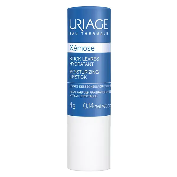 Uriage Xémose Stick Lèvres Hydratant Sans Parfum 4g