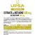 UPSA Citrate de Bétaïne & Citrate de Calcium sans Sucres Bien-Être Digestif 10 sachets
