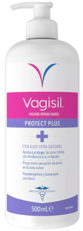 Vagisil Protec Plus Higiene Íntima Diaria 500 ml
