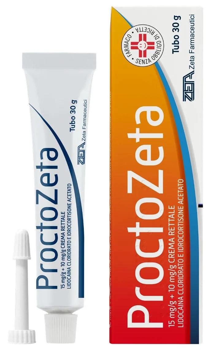 ProctoZeta Crema Rettale Per Emorroidi Interne ed Esterne 30 gr