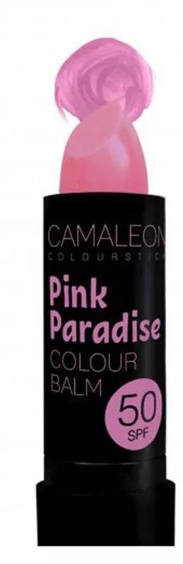 Chameleon Pink Paradise Lippenstift SPF50 4 gr