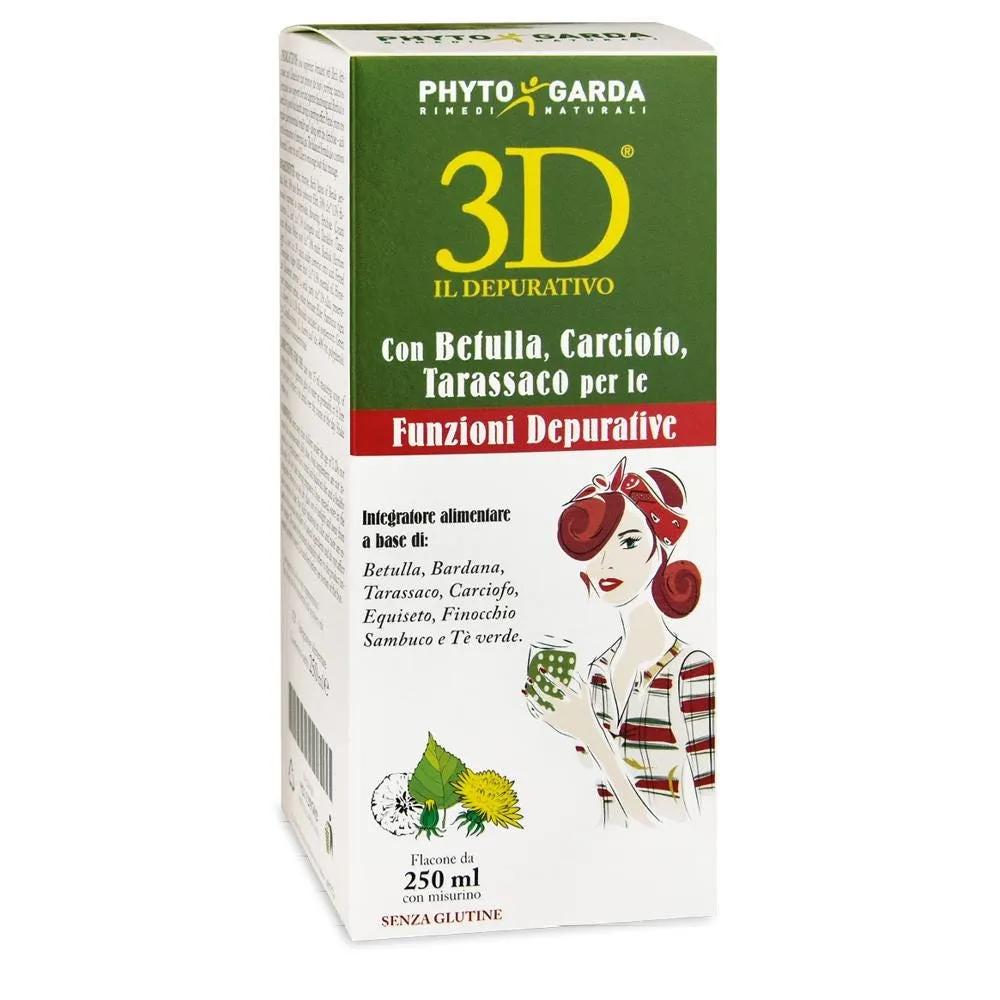 Phyto Garda 3D Drenante Depurativo Integratore 250 ml