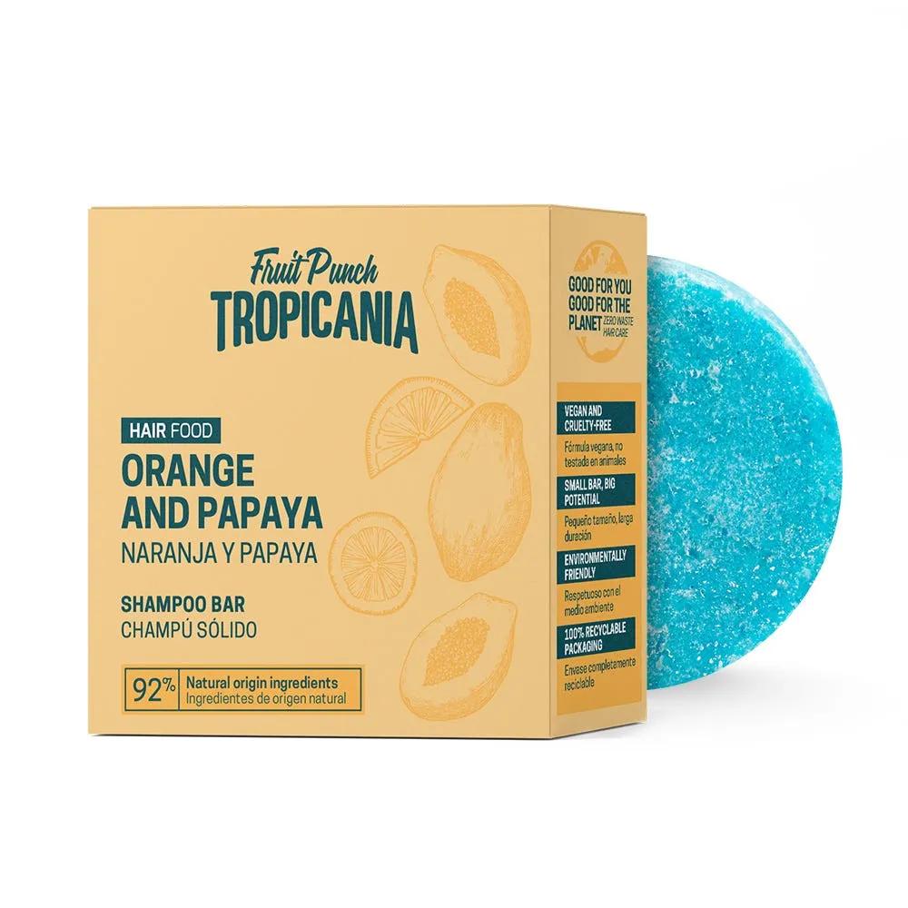 Tropicania Shampoo Solido Papaia e Arancia 50 gr