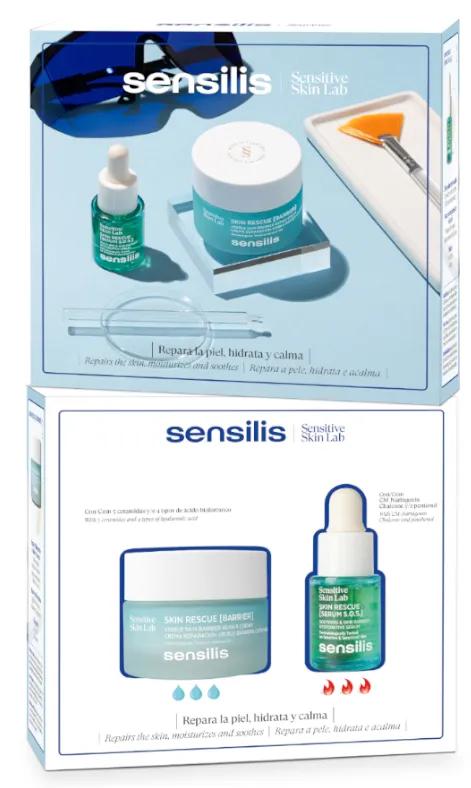 Sensilis Skin Rescue Barrier Cream 50 ml + Serum 15 ml