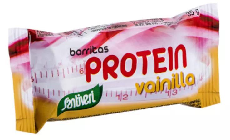 Santiveri Barritas Proteicas Cacao Bañadas con Chocolate con Vainilla 35 gr