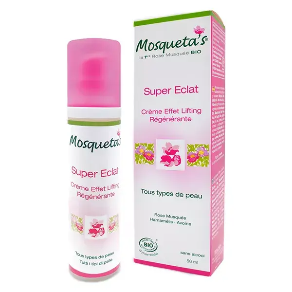 Mosqueta's Crème Super Eclat Effet Lifting Bio 50ml