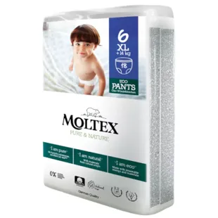 Moltex ECO Pants Pure & Nature T6 +14 Kg 18 units