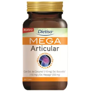 Dietisa Méga Articulaire 60 Gélules Végétales