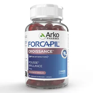 Arkopharma Forcapil Croissance  Capelli e Unghie 60 caramelle