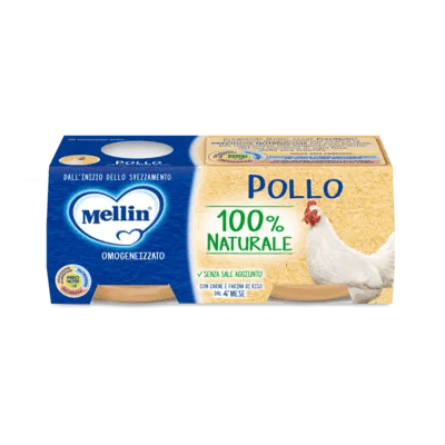 Mellin Omogeneizzato Di Pollo 2 x 80 g