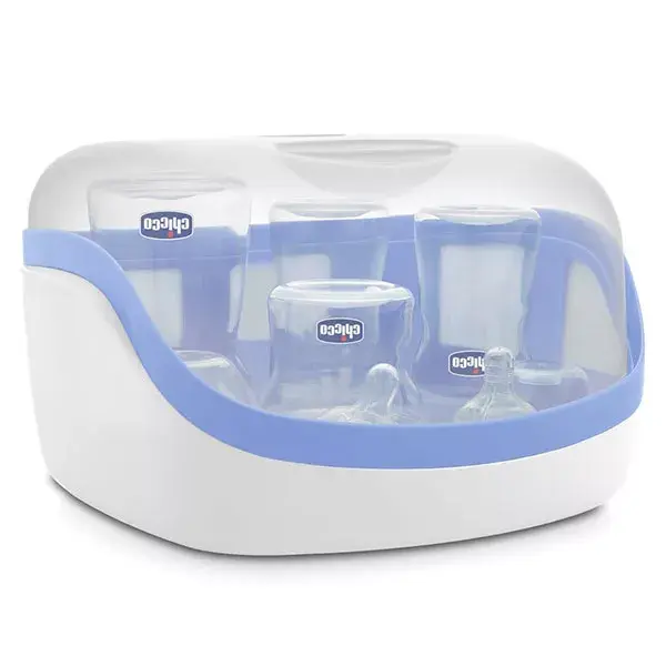Chicco Baby Bottle Steriliser Micro Wave Touch Interface