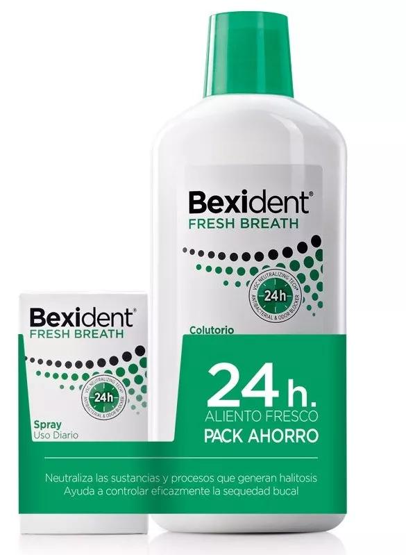 Bexident Fresh Breath Mundwasser 500 ml + Spray 15 ml