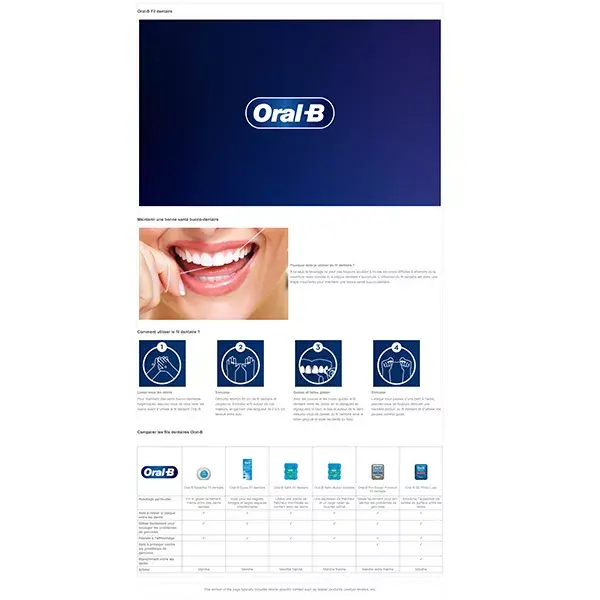 Oral-B Filo Interdentale Pro Expert Premium 40 m