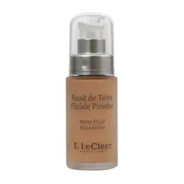 T.LeCLerc Teint Fond de Teint Fluide Poudré SPF15 N°04 Beige Abricoté Mat 30ml