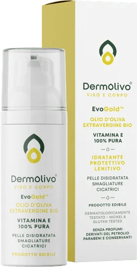 Dermolivo Viso e Corpo Olio Dermatologico di Oliva Extravergine Bio 30 ml