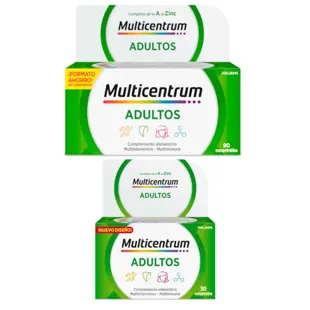 Multicentrum Adults 90 Tablets + 30 Tablets