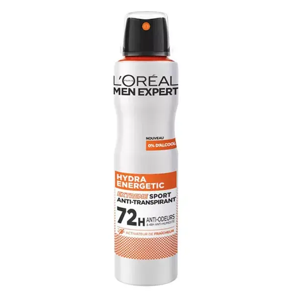 Men Expert Hydra Energetic Déodorant Anti-Transpirant Extreme Sport 150ml 150ml