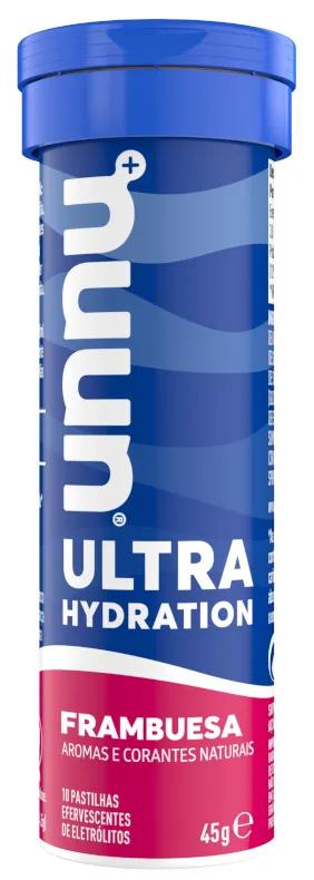 NUUN Ultra Hydratation Framboise 10 Comprimés Effervescents