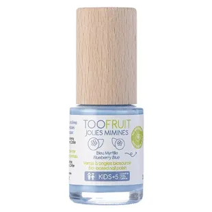Toofruit Bambino Mani Jolies Mimines Smalto per Unghie Bleu Mirtillo Biologico 10ml