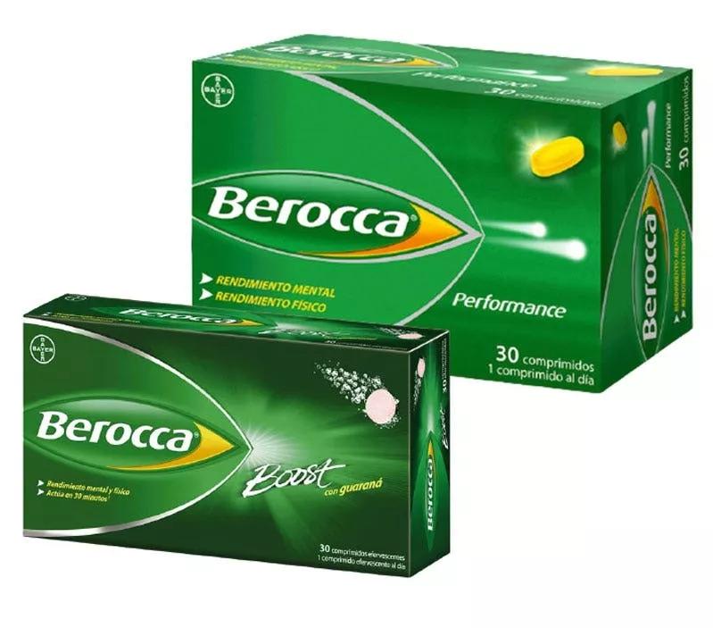 Berocca Performance 30 Comprimidos + Boost 30 Comprimidos