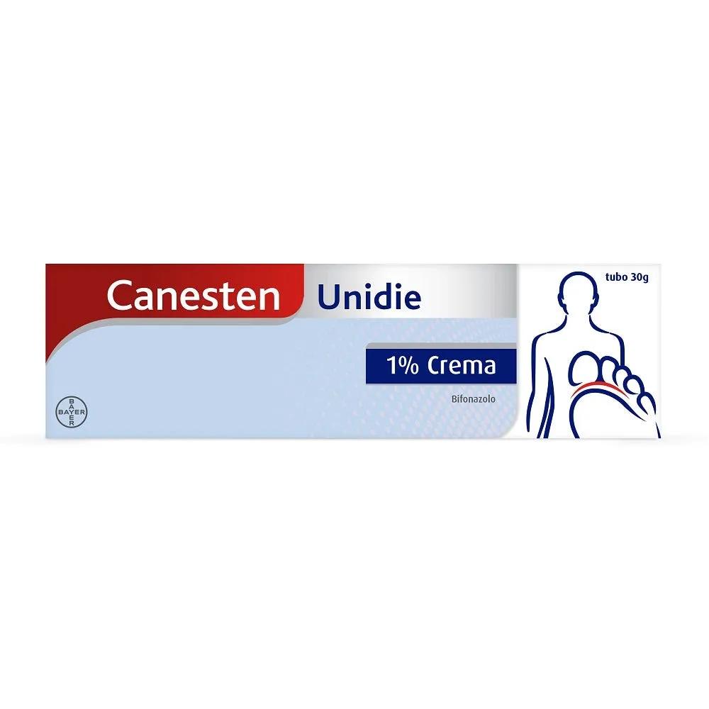 Canesten Unidie Crema Antimicotico Antifungino contro Funghi Micosi Piede d'Atleta Tubo 30 g