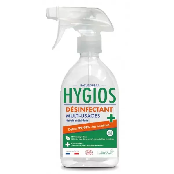 Hygian Spray Desinfectante Multiples Superficies con Eucalipto Fresco 500ml
