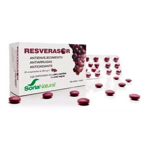 Resverasor Soria natural 60 tablets on 600 mg