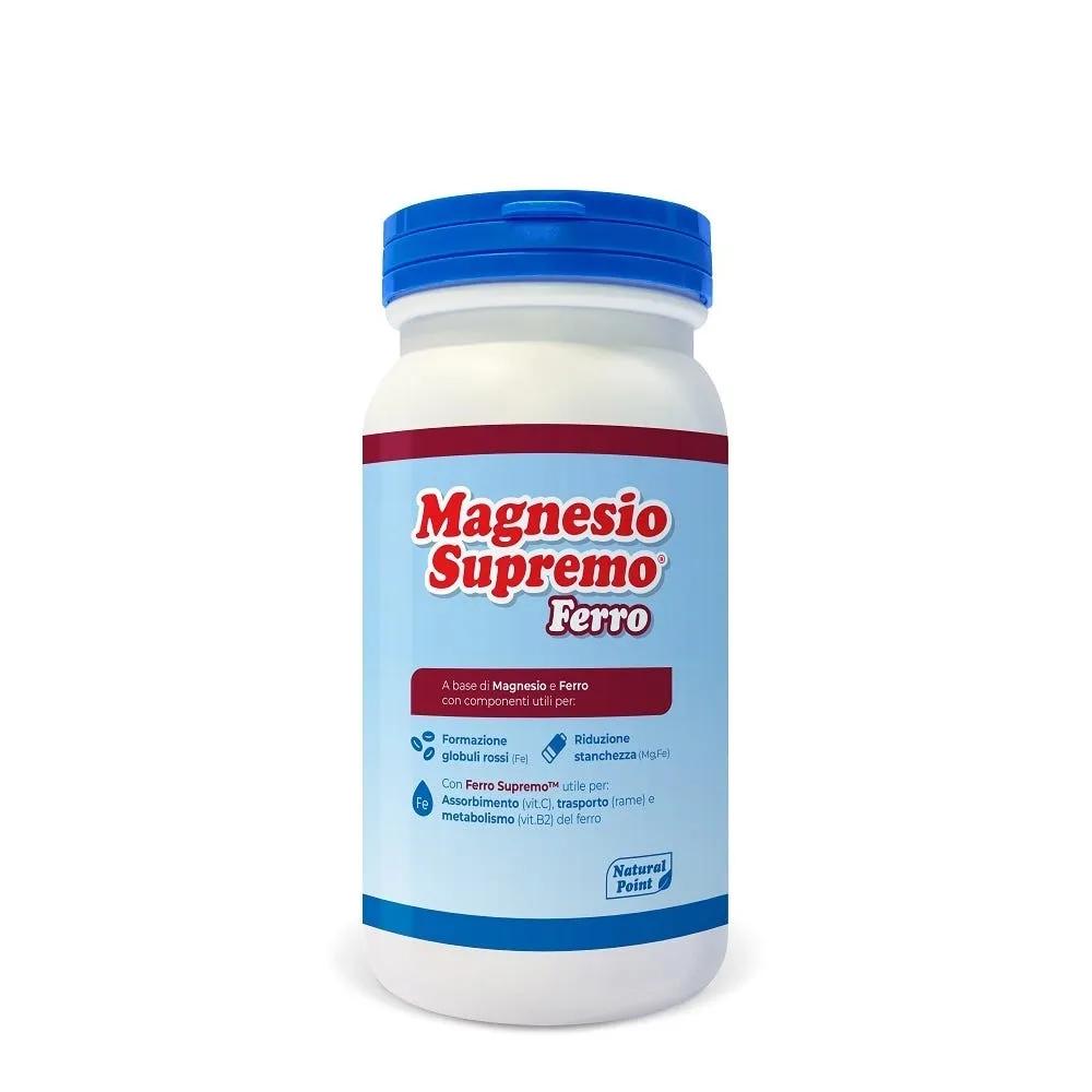 Magnesio Supremo Ferro Integratore per Riduzione della Stanchezza 150 gr