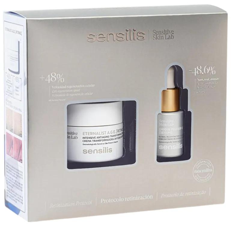 Crème Sensilis Eternalist AGE 50 ml + Sérum Origin Pro 15 ml