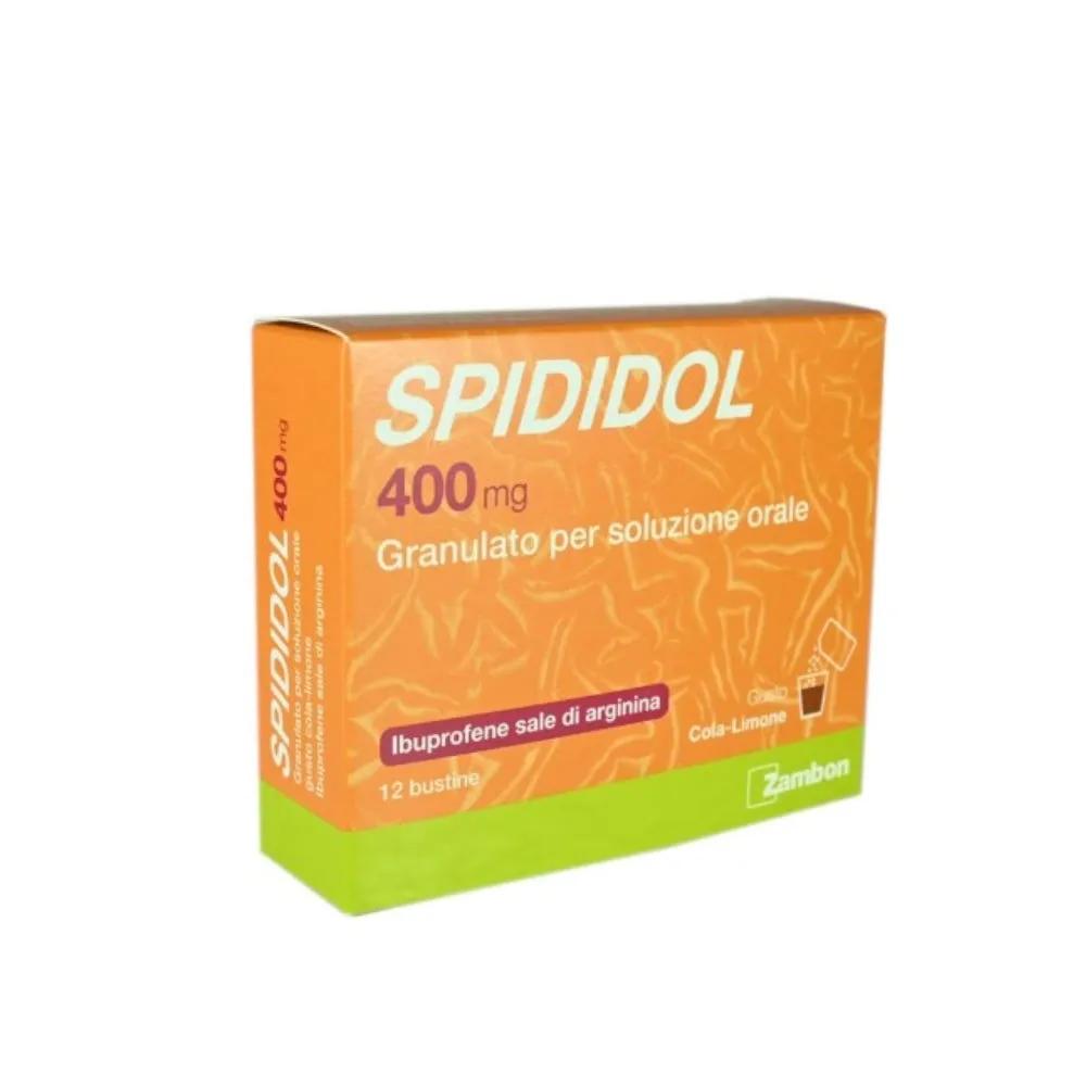 Spididol 400 mg Granulato Per Soluzione Orale Aroma Cola-Limone 12 bustine