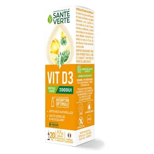 Santé Verte Vit D3 2000UI Vegetale 20ml