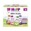 Hipp Bio 100% Fruits Gourde Multipack 4 variétés +6m 8 x 90g