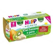 Hipp Biologico Omogeneizzato Kiwi Banana E Pera 2x80g