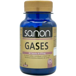 Sanon Gases 60 Capsules 470 mg