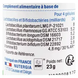 Nutergia Ergyphilus Confort Probiotiques 60 gélules