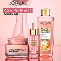 L’Oréal Paris Age Perfect Golden Age Trousse Routine Éclat pour Peaux Matures