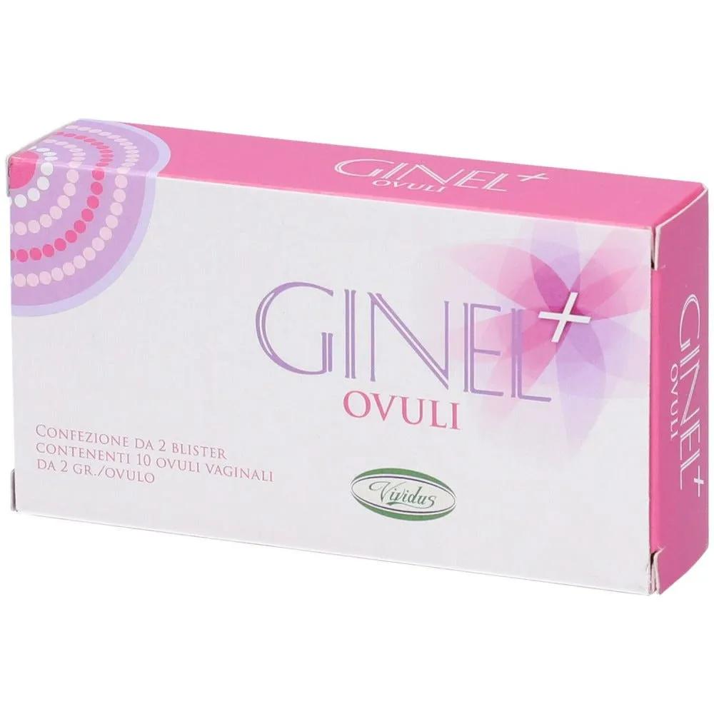 Ginel Plus Ovuli Vaginali per Secchezza Vaginale 10 Ovuli