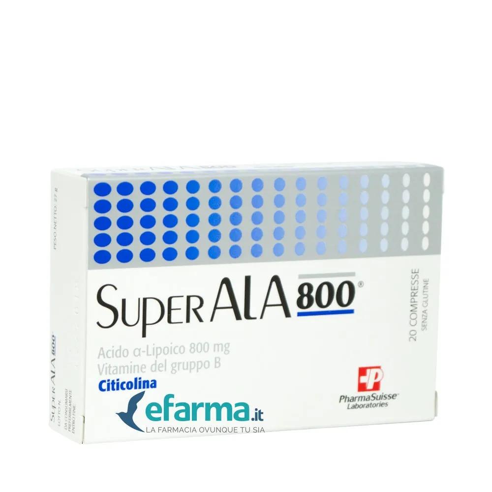 SuperAla 800 Integratore Sistema Nervoso 20 Compresse