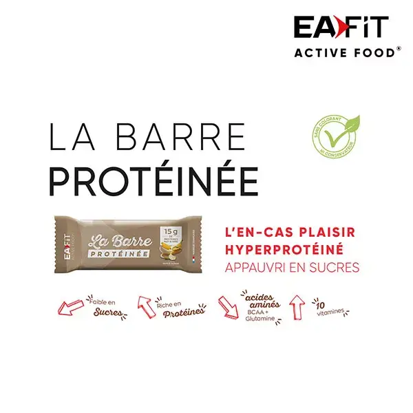 Eafit Banana Flavoured Protein Snack Bar 46g 