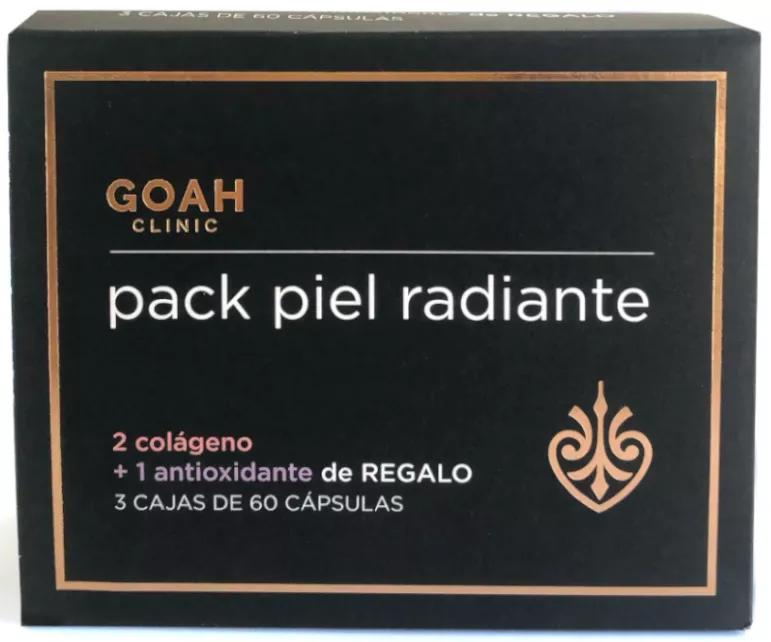 Goah Clinic Pack Piel Radiante 3x60 Cápsuals