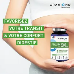 Granions Psyllium blond 2000mg Confort digestif 60 Gélules