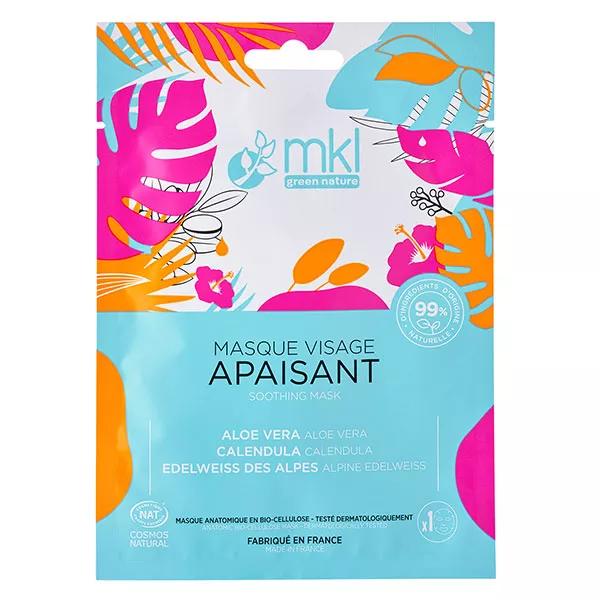 MKL Green Nature Maschera Viso Lenitiva Doposole Bio